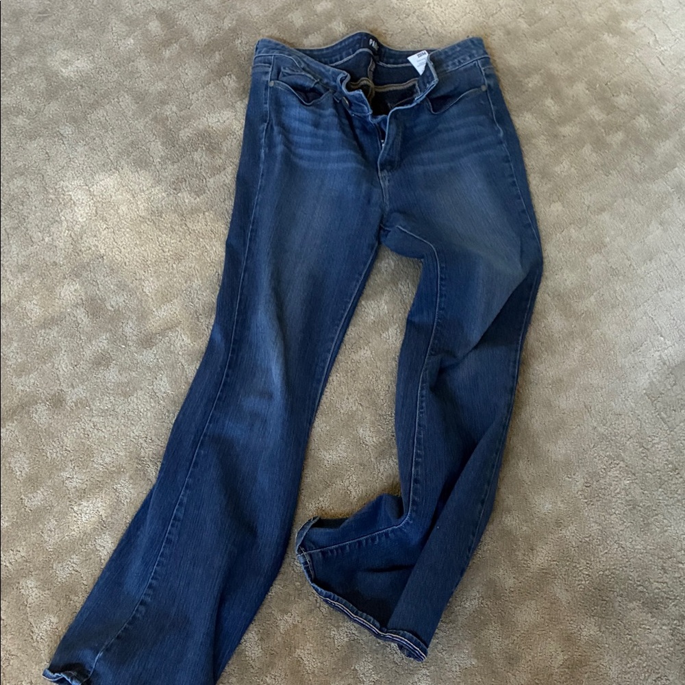 PAIGE Indigo Boot Cut Jeans